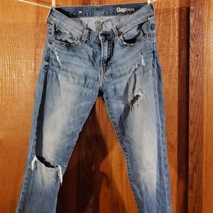 Gap distressed jeans